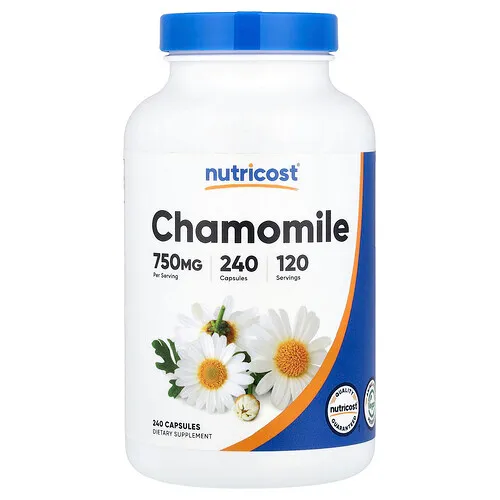Nutricost, Manzanilla, 240 cápsulas (375 mg por cápsula)