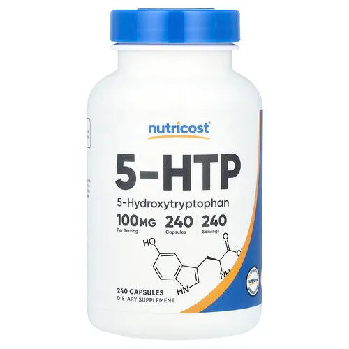 Nutricost, 5-HTP, 100 mg, 240 cápsulas