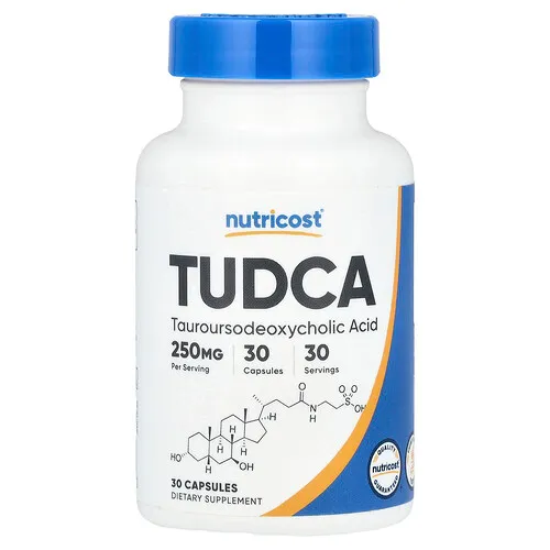 Nutricost, TUDCA, 250 mg, 30 cápsulas