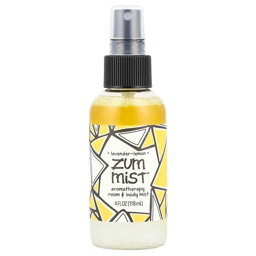 ZUM, Zum Mist, Bruma de aromaterapia para el ambiente y el cuerpo, Lavanda y limón, 118 ml (4 oz. líq.)