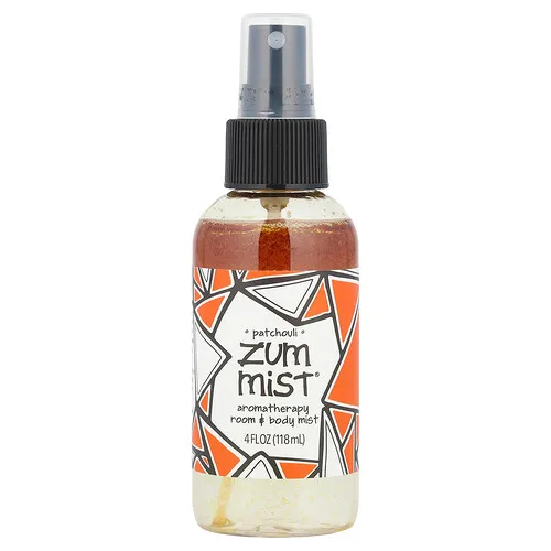 ZUM, Zum Mist, Bruma de aromaterapia para el ambiente y el cuerpo, Pachuli, 118 ml (4 oz. Líq.)