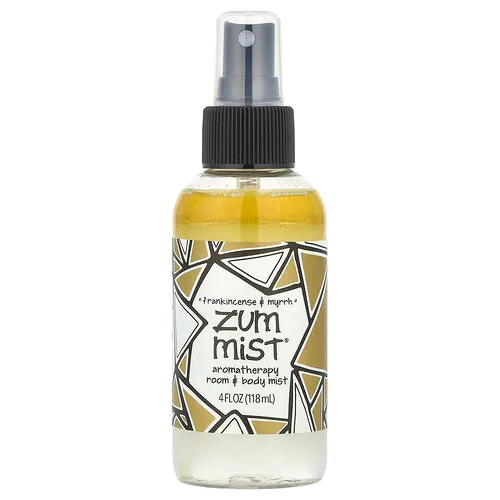 ZUM, Zum Mist, Bruma de aromaterapia para el ambiente y el cuerpo, Árbol del incienso y mirra, 4 oz. líq.