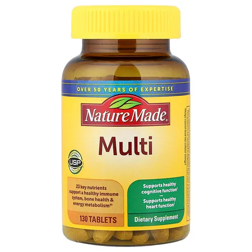 Nature Made, Suplemento multivitamínico, 130 comprimidos