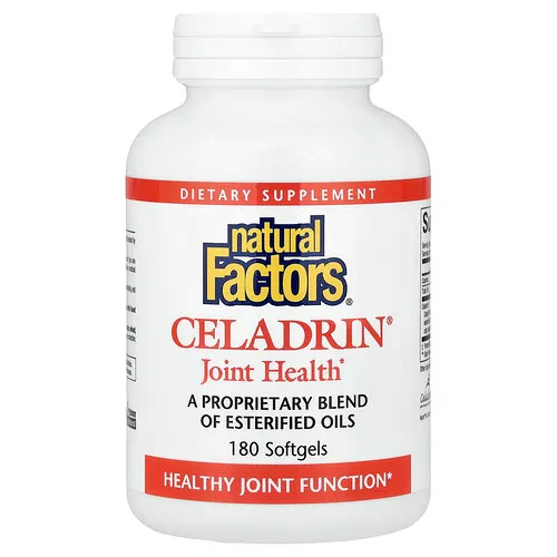 Natural Factors, Celadrin®, Salud de las articulaciones, 180 cápsulas blandas