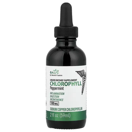 Nutri, Clorofila, Menta, 59 ml (2 oz. líq.)