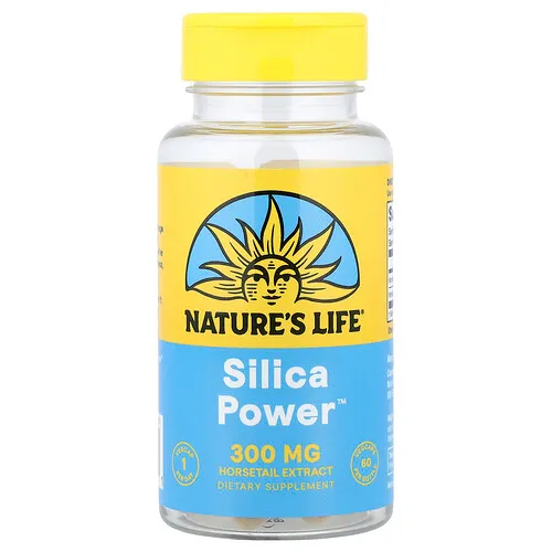 Nature's Life, Silica Power™, 60 cápsulas vegetales