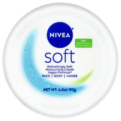 Nivea, Crema humectante suave y refrescante, 192 g (6,8 oz)
