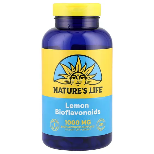 Nature's Life, Bioflavonoides del limón, 1000 mg, 250 comprimidos