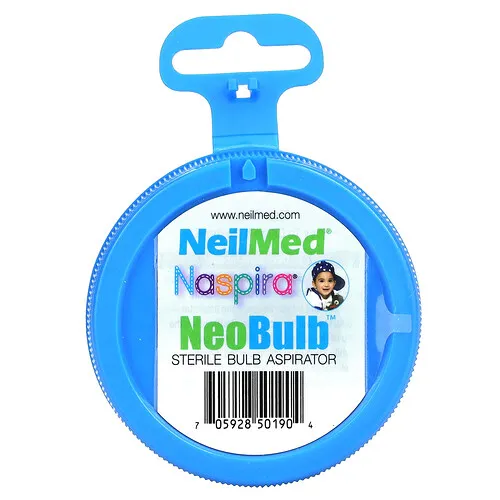 NeilMed, NeoBulb, Naspira, Aspirador de bulbo estéril`` 1 aspirador