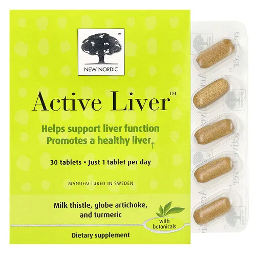 New Nordic, Active Liver™, 30 comprimidos