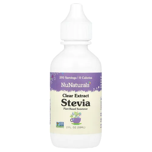 NuNaturals, Extracto transparente de estevia, 59 ml (2 oz. líq.)