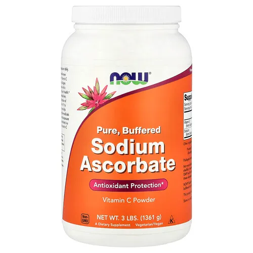 NOW Foods, Polvo de ascorbato de sodio, 3 lbs (1361 g)