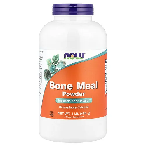 NOW Foods, Harina de huesos en polvo, 454 g (1 lb)