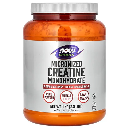 NOW Foods, Sports, Monohidrato de creatina micronizado, 1 kg (2,2 lb)