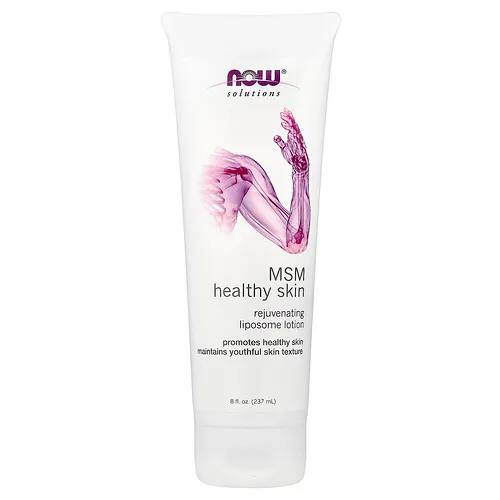 NOW Foods, Solutions, MSM piel sana, crema de liposomas, 8 fl oz (237 ml)