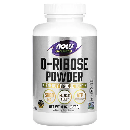 NOW Foods, Sports, D-ribosa en polvo, 227 g (8 oz)