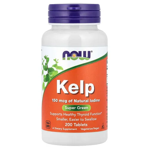 NOW Foods, Kelp, 150 mcg, 200 comprimidos