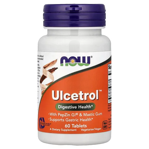 NOW Foods, Ulcetrol™, 60 comprimidos