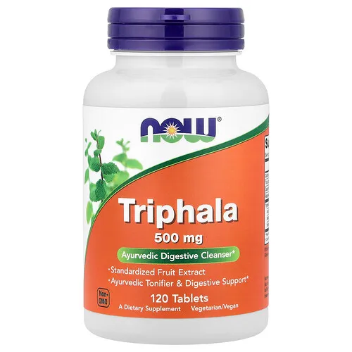 NOW Foods, Triphala, 120 comprimidos