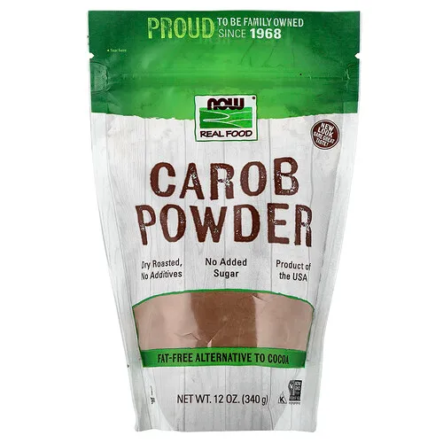 NOW Foods, Real Food, Algarroba en Polvo, 12 oz (340g)