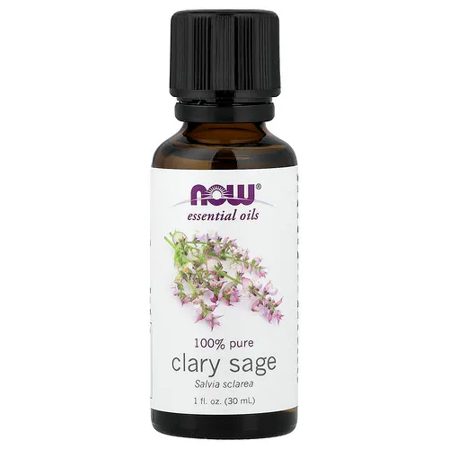 NOW Foods, Aceites esenciales, Clary Sage, 30 ml (1 oz. Líq.)