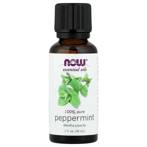 NOW Foods, Aceites esenciales, Menta, 30 ml (1 oz. líq.)