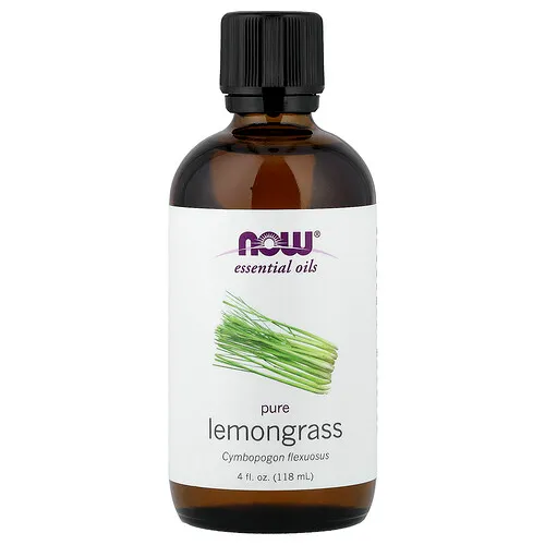 NOW Foods, Aceites esenciales, Limoncillo, 118 ml (4 oz líq.)