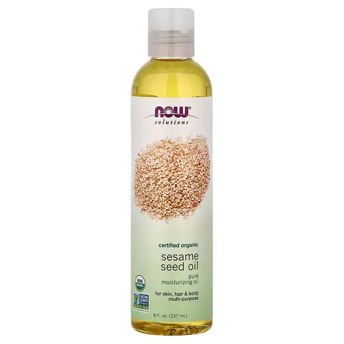 NOW Foods, Solutions, Aceite de semilla de sésamo, 237 ml (8 oz. líq.)