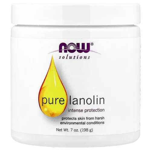 NOW Foods, Solutions, lanolina pura, 7 oz (198 g)