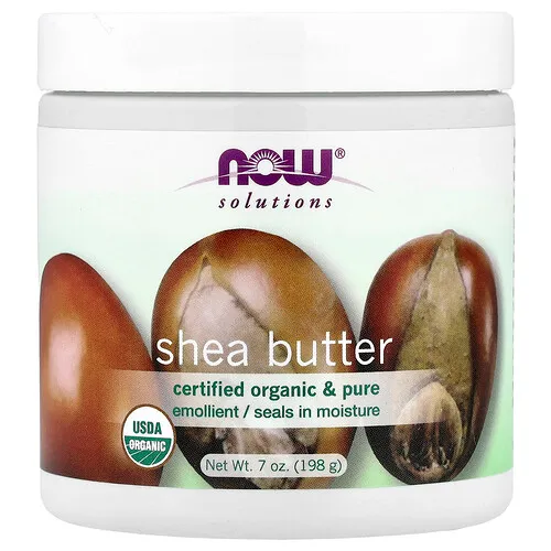 NOW Foods, Solutions, Manteca de karité, 198 g (7 oz)