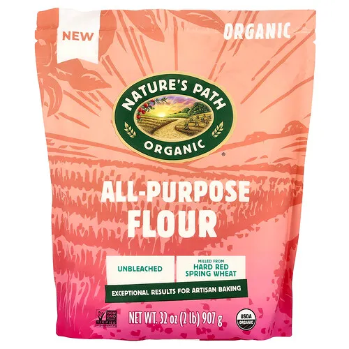Nature's Path, Harina orgánica para todo uso, Sin blanquear, 907 g (32 oz)