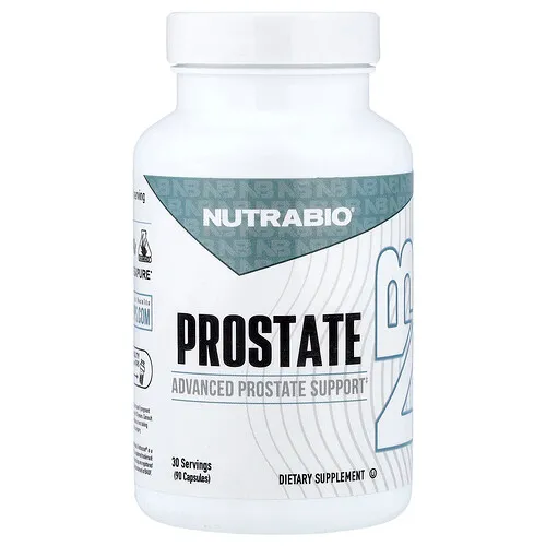 NutraBio, Próstata, 90 cápsulas
