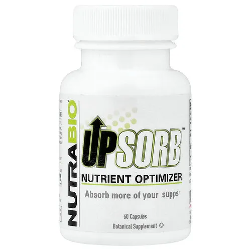 NutraBio, UpSorb™, 60 cápsulas