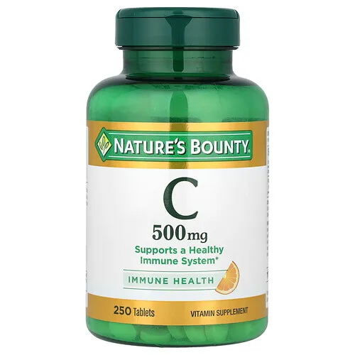 Nature's Bounty, Vitamina C, 500 mg, 250 comprimidos