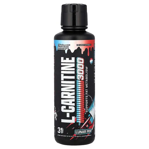 Nutrex Research, L-carnitina 3000, Estallido lunar, 465 ml (15,72 oz. líq.)