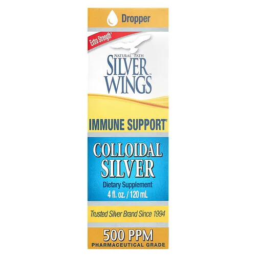 Natural Path Silver Wings, Plata coloidal, 120 ml (4 oz. líq.)