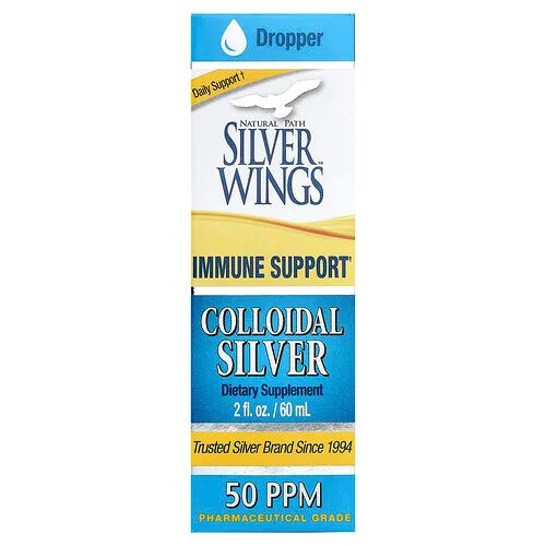 Natural Path Silver Wings, Plata coloidal, 60 ml (2 oz. líq.)