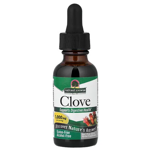 Nature's Answer, Clavo, Sin alcohol, 30 ml (1 oz. líq.)
