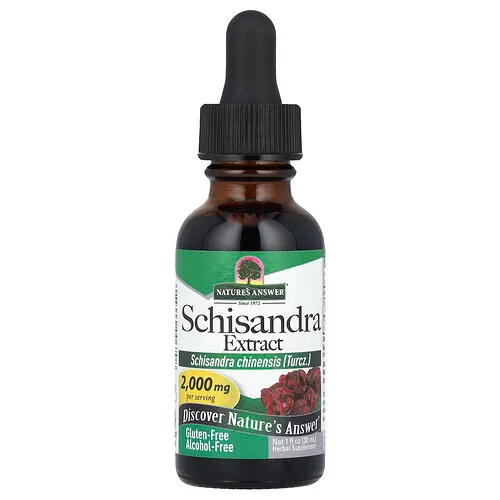 Nature's Answer, Extracto de esquisandra, Sin alcohol, 2000 mg, 30 ml (1 oz. líq.)