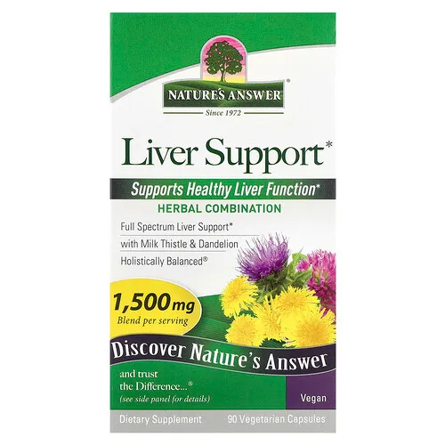 Nature's Answer, Refuerzo para el hígado, 90 cápsulas vegetales