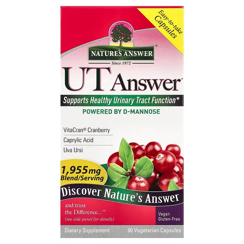 Nature's Answer, UT Answer, 90 cápsulas vegetales