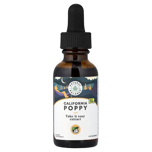 Natural Balance, Amapola de California, Sin alcohol, 30 ml (1 oz. líq.)
