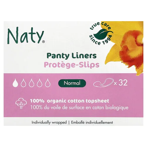 Naty, Protectores diarios, Normal, 32 protectores