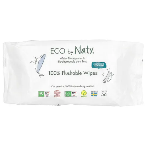 Naty, Toallitas desechables, 56 toallitas