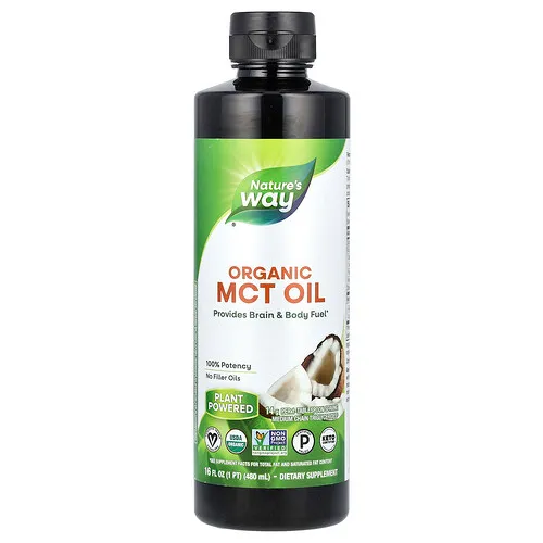 Nature's Way, Aceite de MCT orgánico, 480 ml (16 oz. líq.)