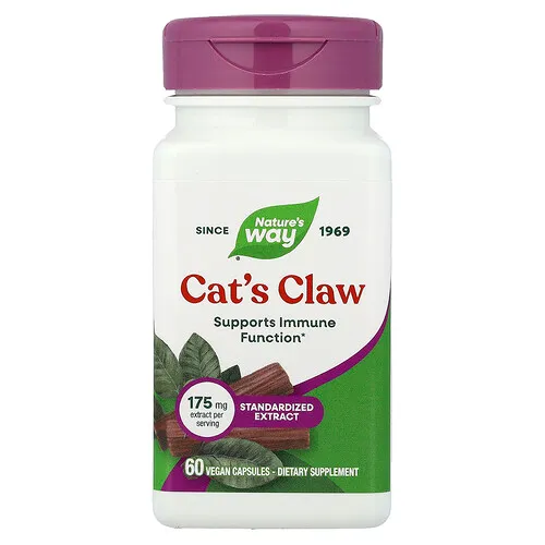 Nature's Way, Uña de gato, 175 mg, 60 cápsulas veganas