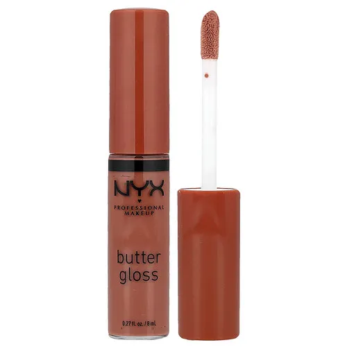 NYX Professional Makeup, Butter Gloss, Brillo labial, 46 Butterscotch, 8 ml (0,27 oz. líq.)