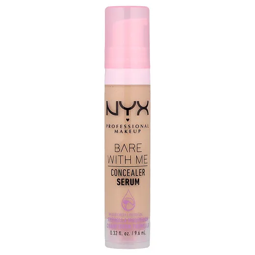 NYX Professional Makeup, Bare With Me, Sérum corrector, 2,5 Medium Vanilla, 9,6 ml (0,32 oz. líq.)