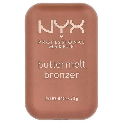 NYX Professional Makeup, Buttermelt Bronzer, 04 Butta Biscuit, 5 g (0,17 oz)