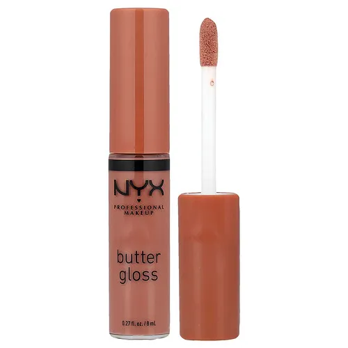 NYX Professional Makeup, Butter Gloss, Brillo labial, 14 Madeleine, 8 ml (0,27 oz. líq.)